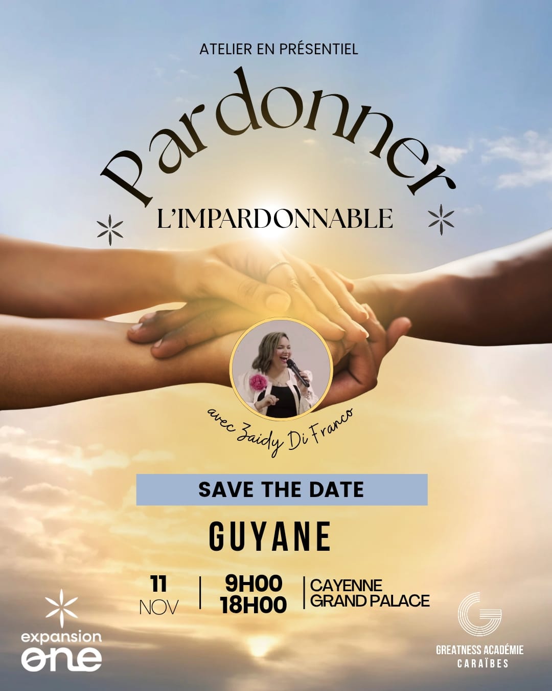 Evento PLI en Guyana Francesa - Zaidy Di Franco